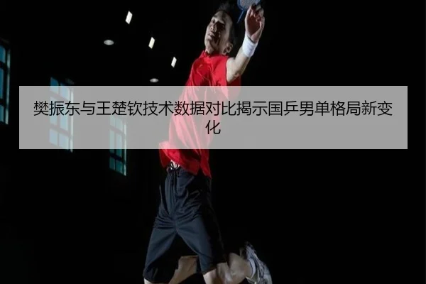 樊振东与王楚钦技术数据对比揭示国乒男单格局新变化
